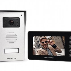 Κίτ έγχρωμης Θυροτηλεόρασης ανοικτής ακρόασης 1 Κατοικίας - VisioFirst 4.3 - Sentinel