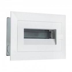 Πίνακας χωνευτός ΗΡΑΚΛΗΣ 1Χ12Θ διαφανή πόρτα - VU 142GM - GEYER