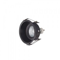 Downlight σποτ GU10 σε μαύρη απόχρωση (X0010B) - INLIGHT