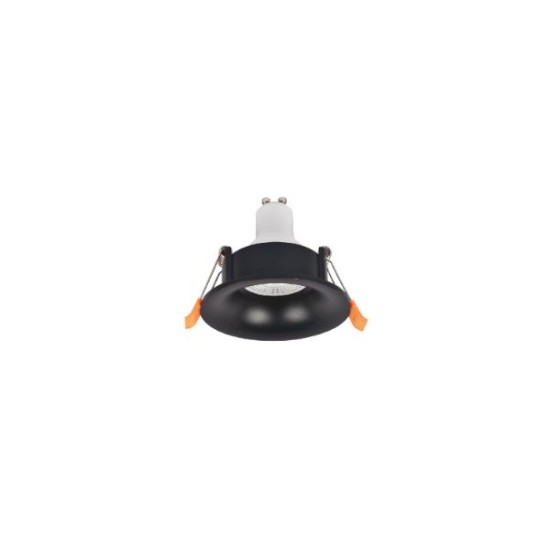 Downlight σποτ GU10 σε μαύρη απόχρωση (X00340B) - INLIGHT