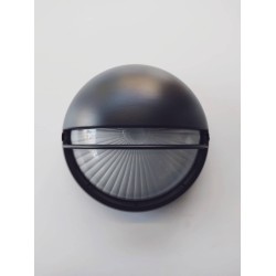 Bulkheadwall luminaire - E27 60W - Black - Ferrara