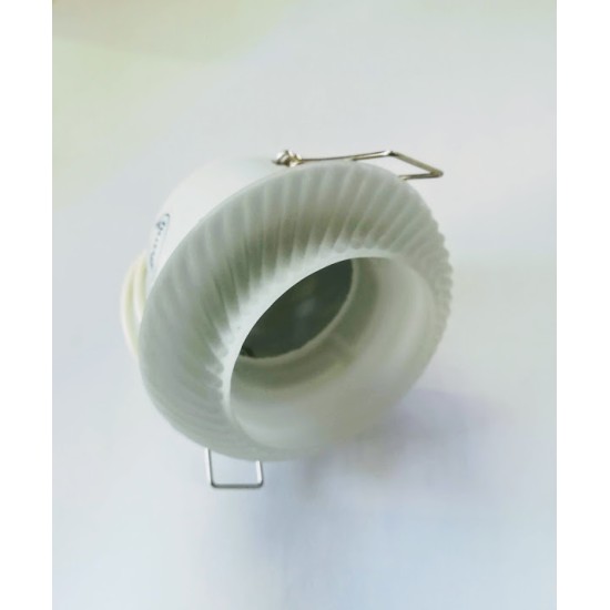 Recessed round spot luminaires white - Steel+Glass MR11 - aca