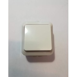 Διακόπτης A-R εξωτερικός λευκό -  IP54 - AQUA - 10018MA - BASSIAKOS