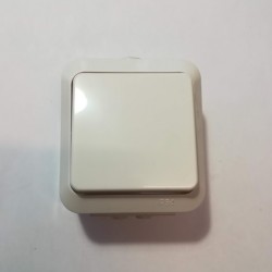 Διακόπτης A-R εξωτερικός λευκό -  IP54 - AQUA - 10018MA - BASSIAKOS