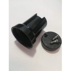 Ντουί Ε27 γιρλάντας - Μάυρο