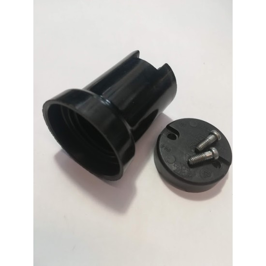 Ντουί Ε27 γιρλάντας - Μάυρο