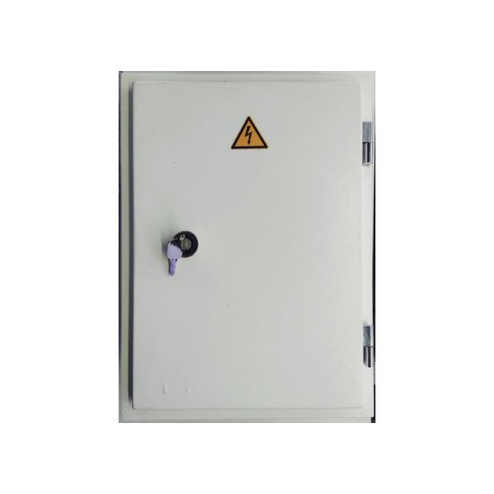 Πίνακας χωνευτός 2 σειρών / 24 στοιχείων με μεταλλική πόρτα 