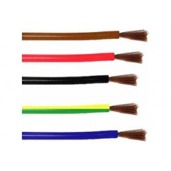 Καλώδιο - NYAF HO5V-K 1X0.50 - Μάυρο 