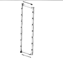 Πλαίσιο στήριξης μετωπικών 1600 x 600mm tekpan