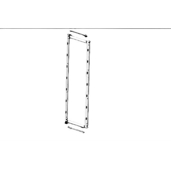 Πλαίσιο στήριξης μετωπικών 1600 x 600mm tekpan