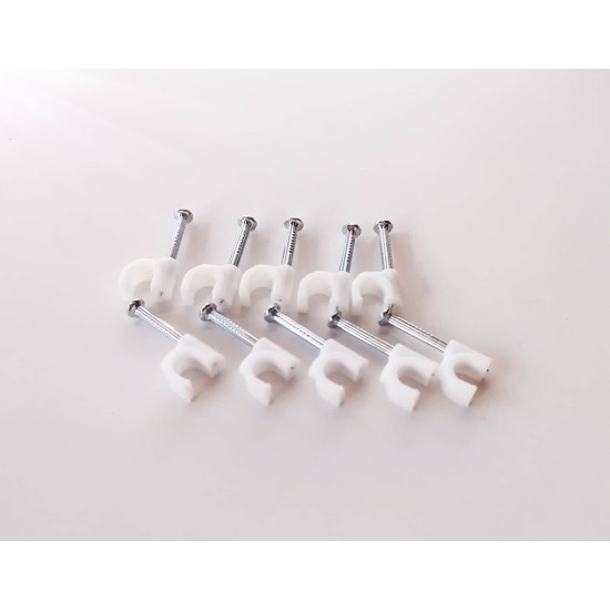 Πλαστικά στηρίγματα με καρφί ατσάλινο 5/20 - Bassiakos