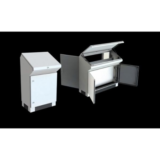 Τράπεζα χειρισμού Κονσόλα με μπροστινές πόρτες 1030 x 600 x 350mm - tekpan