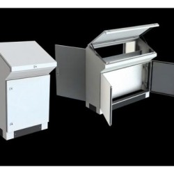 Τράπεζα χειρισμού Κονσόλα με πίσω πόρτες 1030 x 600 x 350mm - tekpan