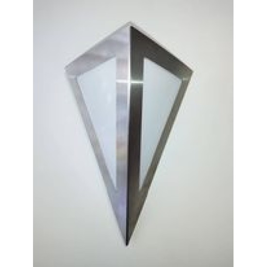 Wall lamp silver triangular 1Χ40W / G9 - Ευρω φώτ