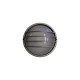 Bulkheadwall luminaire - E27 60W - Black - Ferrara